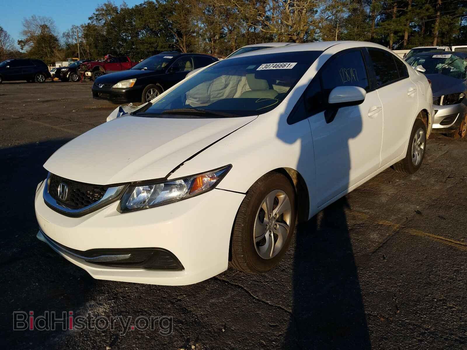 2014 HONDA CIVIC - VIN: 19XFB2F56EE054968 - Фото 2