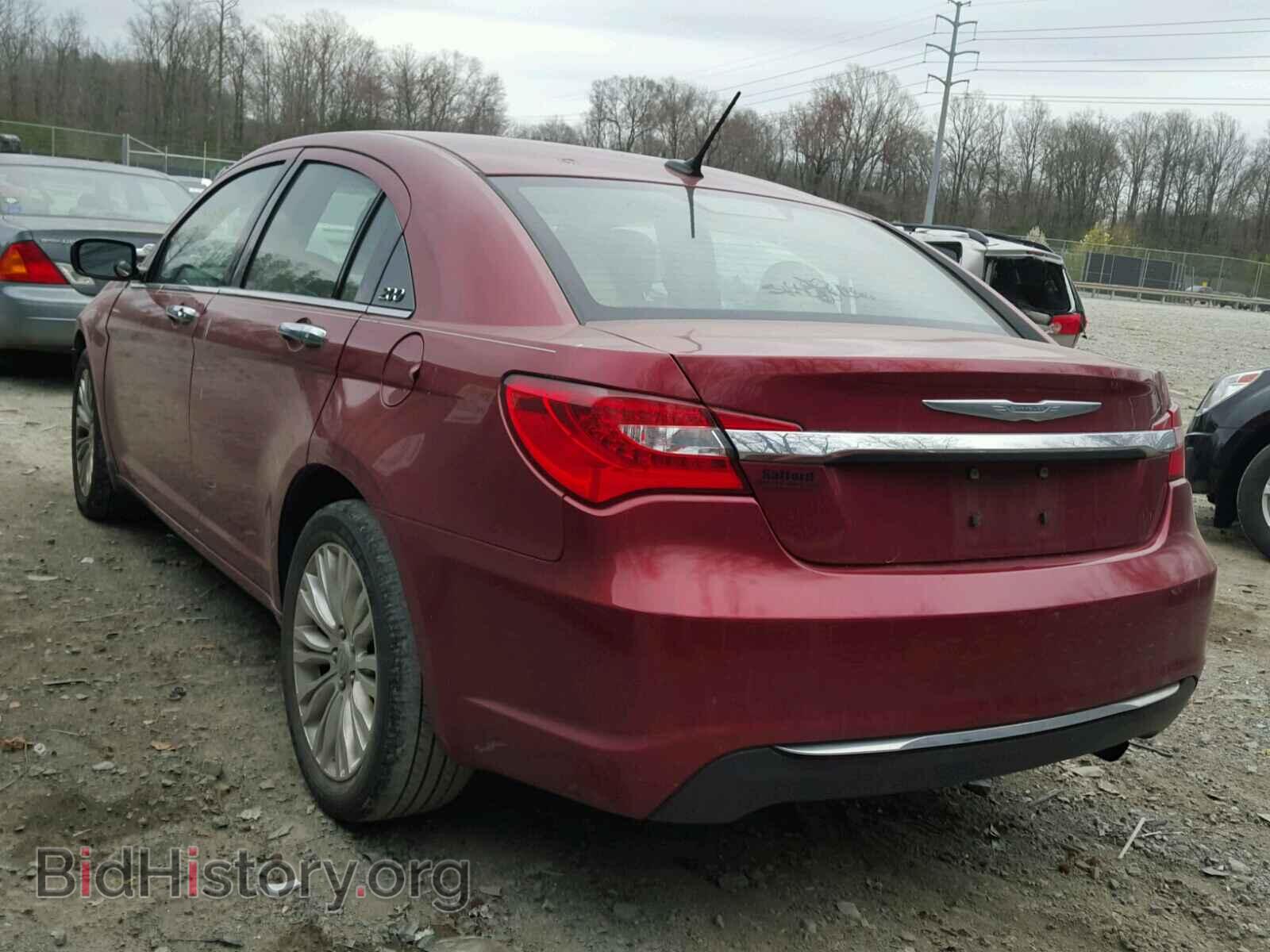 2012 CHRYSLER 200 - VIN: 1C3CCBCB1CN143516 - Фото 3