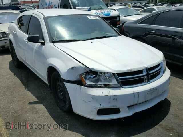 Фотография 1C3CDZAB5CN167939 - DODGE AVENGER 2012