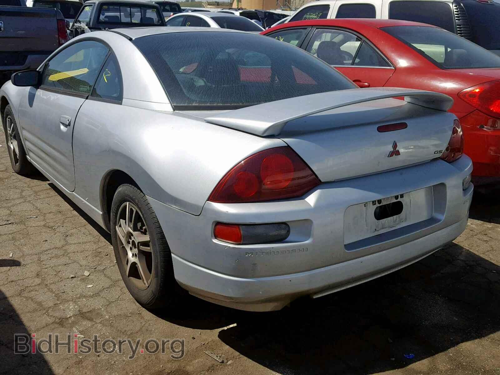 2001 MITSUBISHI ECLIPSE - VIN: 4A3AC44G21E041760 - Фото 3