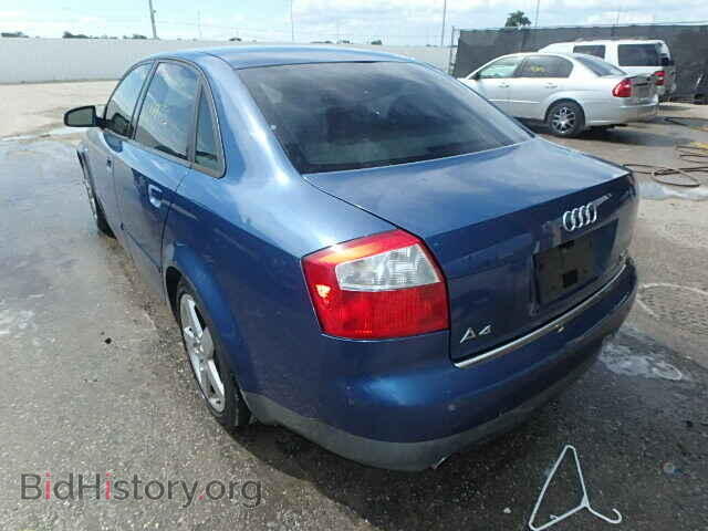2002 AUDI A4 - VIN: WAULC68EX2A051183 - Фото 3
