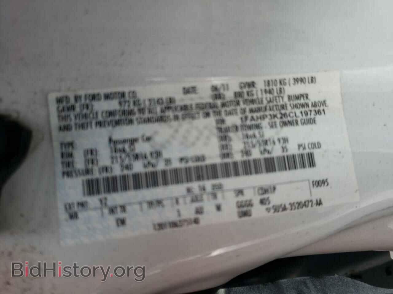 2012 FORD FOCUS - VIN: 1FAHP3K26CL197361 - Фото 10