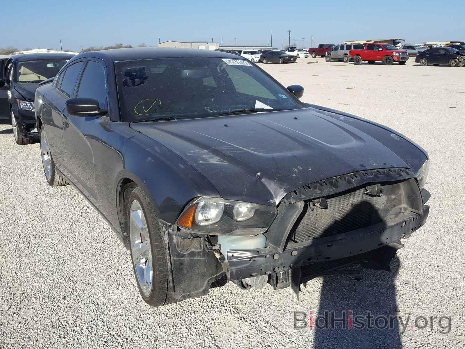 Photo 2C3CDXBG5EH359355 - DODGE CHARGER 2014