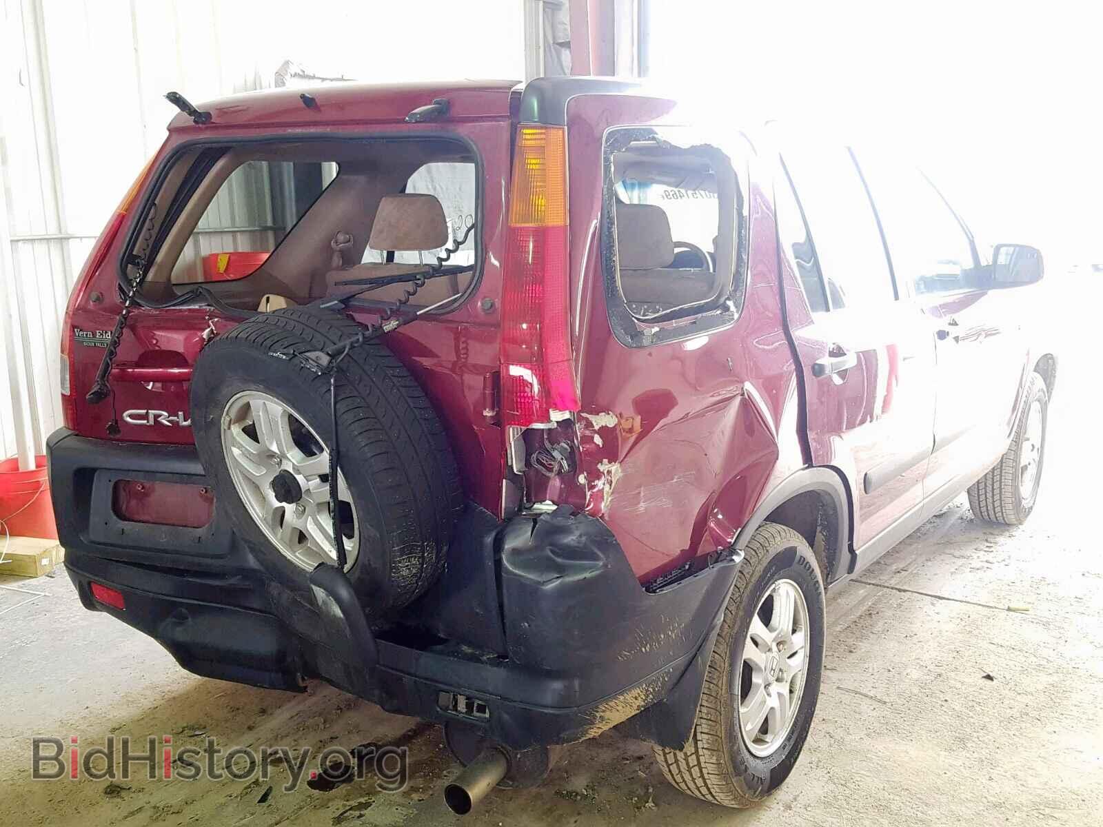 2004 HONDA CR-V EX - VIN: JHLRD78884C035455 - Фото 4
