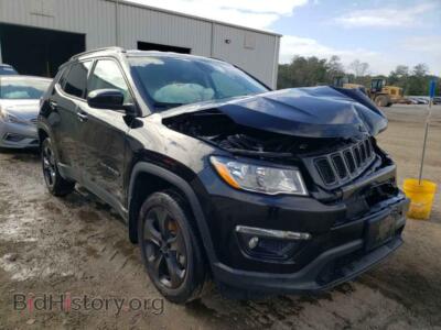 2020 Jeep COMPASS Compass LA, black — VIN 3C4NJDBB4LT168613, Copart