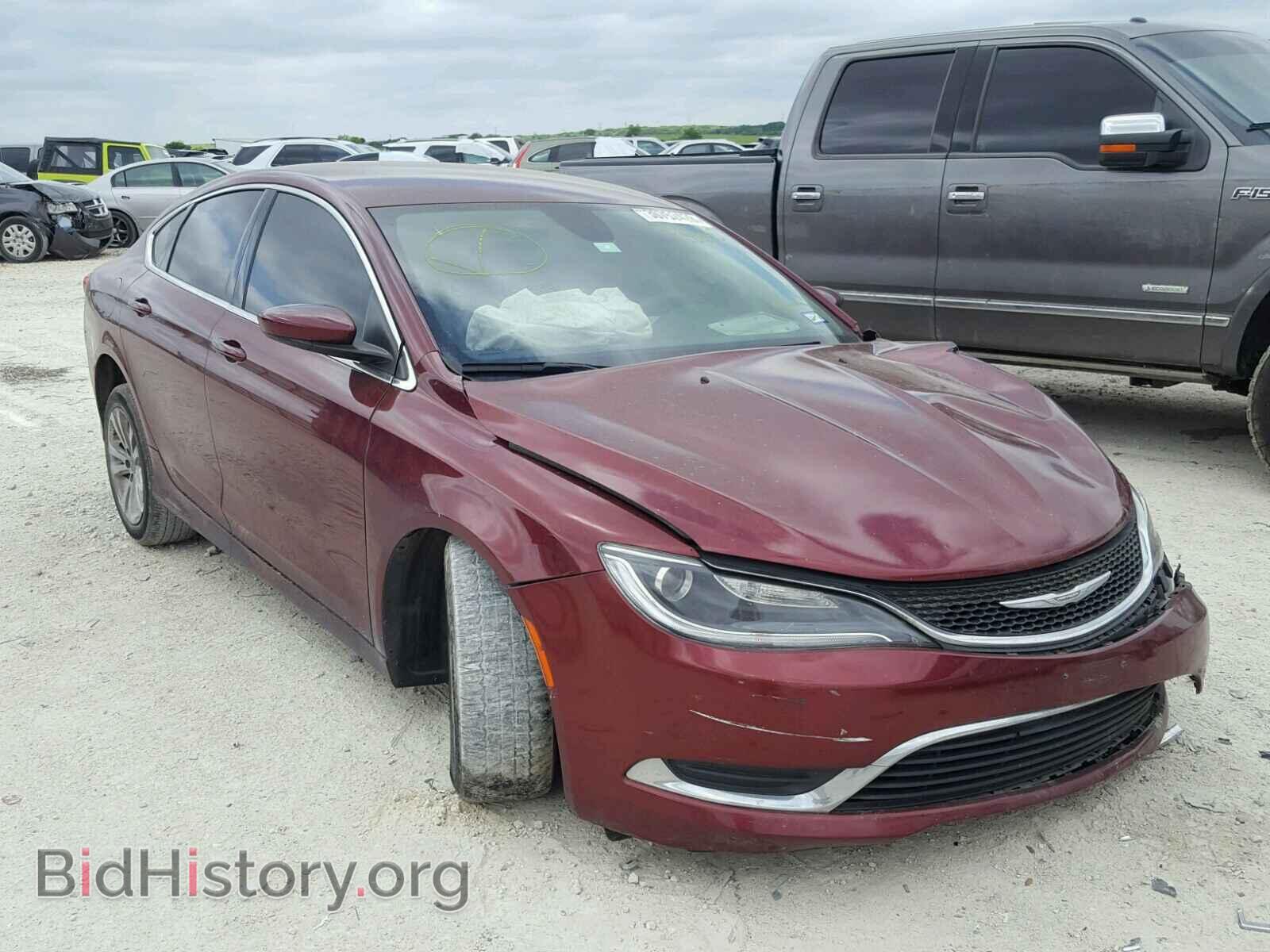 Photo 1C3CCCAB1FN718680 - CHRYSLER 200 2015
