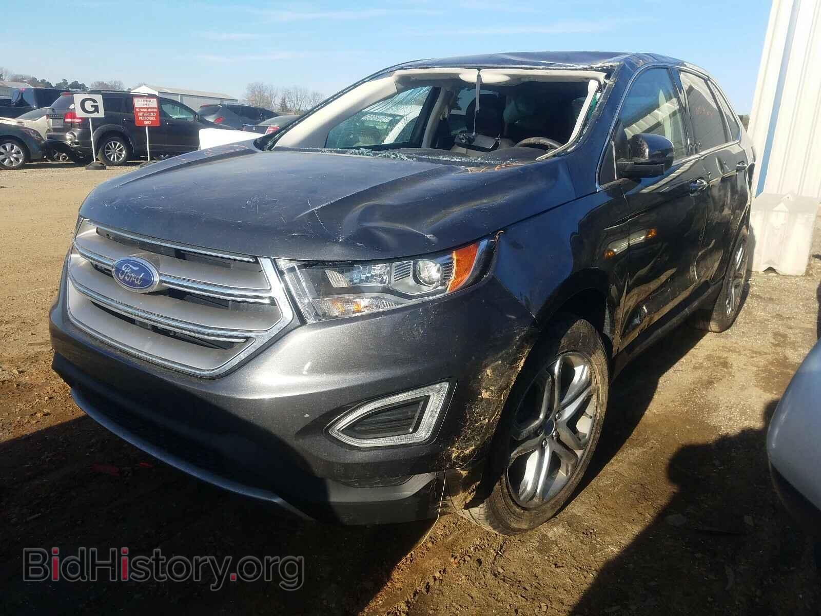 2016 FORD EDGE - VIN: 2FMPK4K91GBC67647 - Фото 2