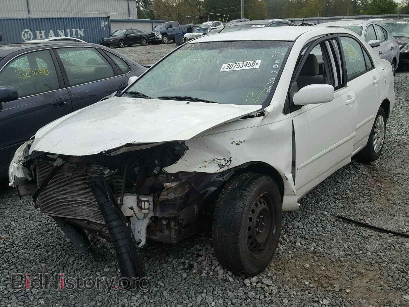 2003 TOYOTA COROLLA - VIN: 2T1BR32E23C036260 - Фото 2