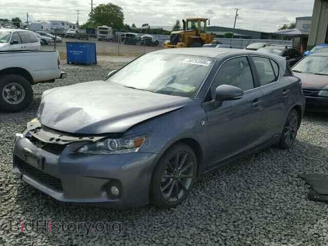 2012 LEXUS CT 200 - VIN: JTHKD5BH3C2076686 - Фото 2