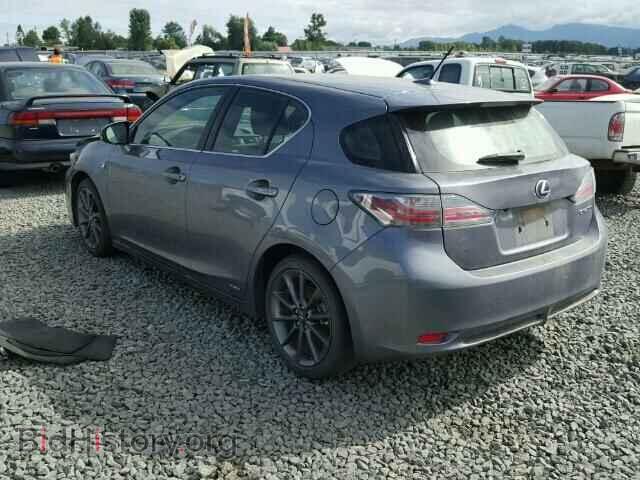 2012 LEXUS CT 200 - VIN: JTHKD5BH3C2076686 - Фото 3