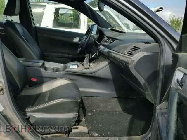 2012 LEXUS CT 200 - VIN: JTHKD5BH3C2076686 - Фото 5