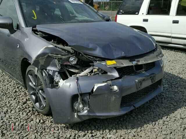 2012 LEXUS CT 200 - VIN: JTHKD5BH3C2076686 - Фото 9