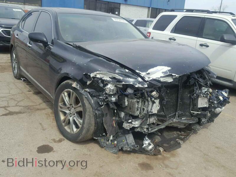 2007 Lexus LS460 LS 460 (VIN JTHBL46F675041196) — фото 1 из 10, Copart, повреждение: передняя часть