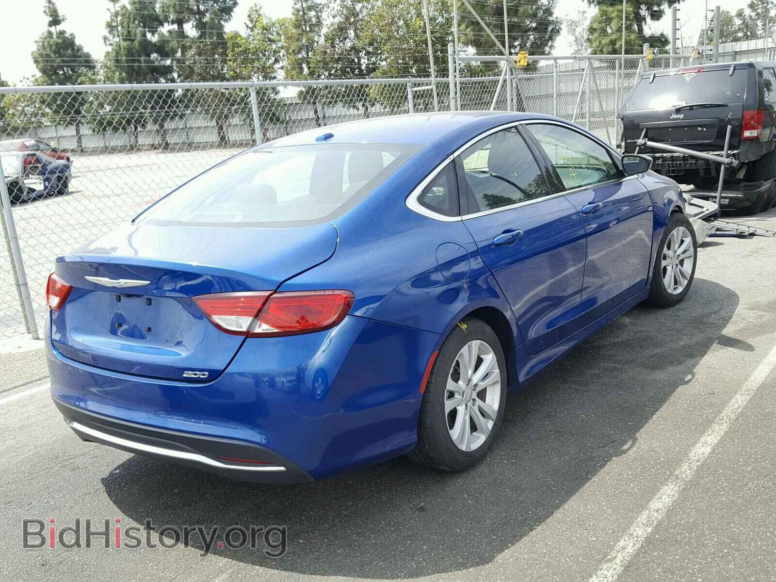 2015 CHRYSLER 200 - VIN: 1C3CCCAB5FN608733 - Photo 4