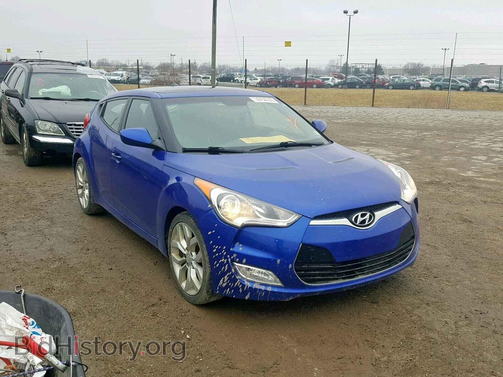 Photo KMHTC6AD7CU073593 - HYUNDAI VELOSTER 2012