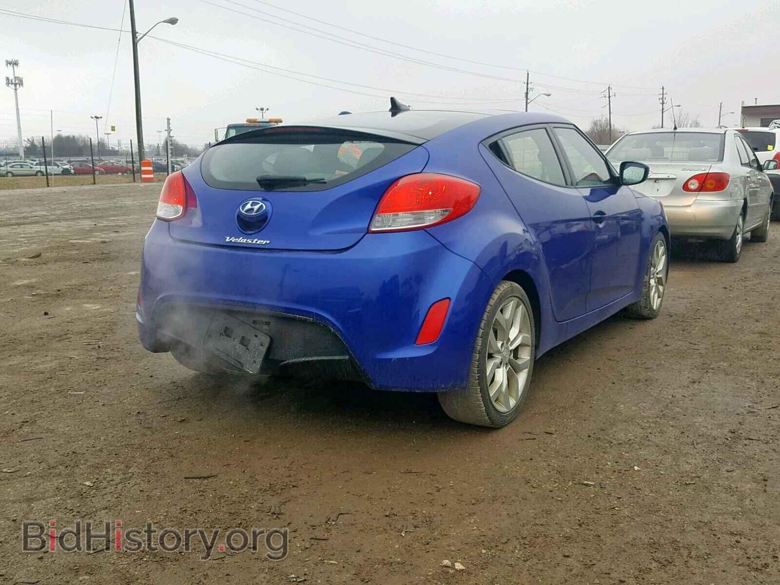 2012 HYUNDAI VELOSTER - VIN: KMHTC6AD7CU073593 - Фото 4
