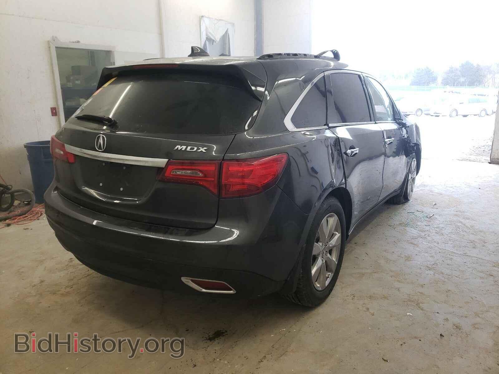 2014 ACURA MDX - VIN: 5FRYD3H85EB018570 - Фото 4