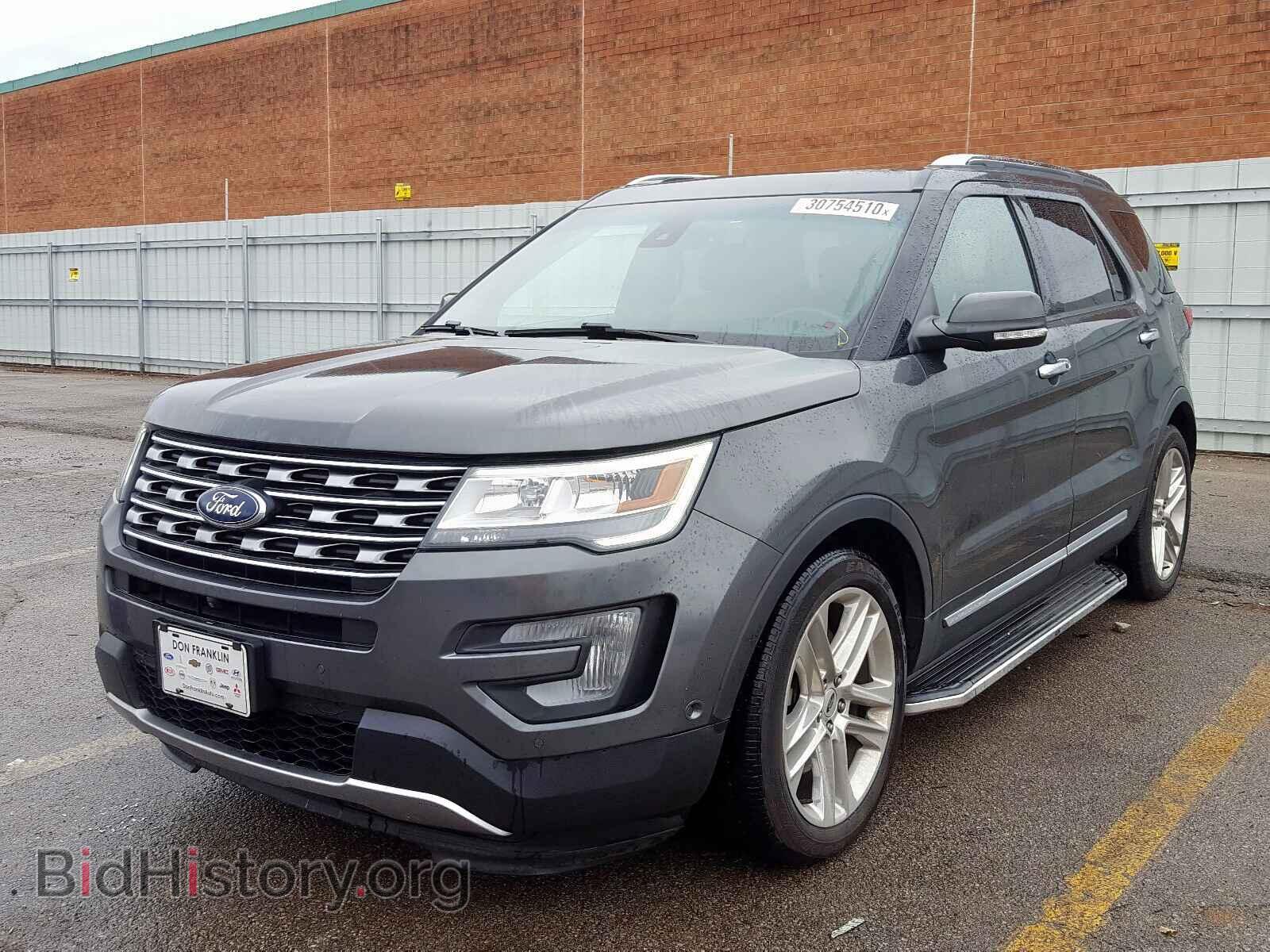 2017 FORD EXPLORER - VIN: 1FM5K7FH3HGA31912 - Фото 2
