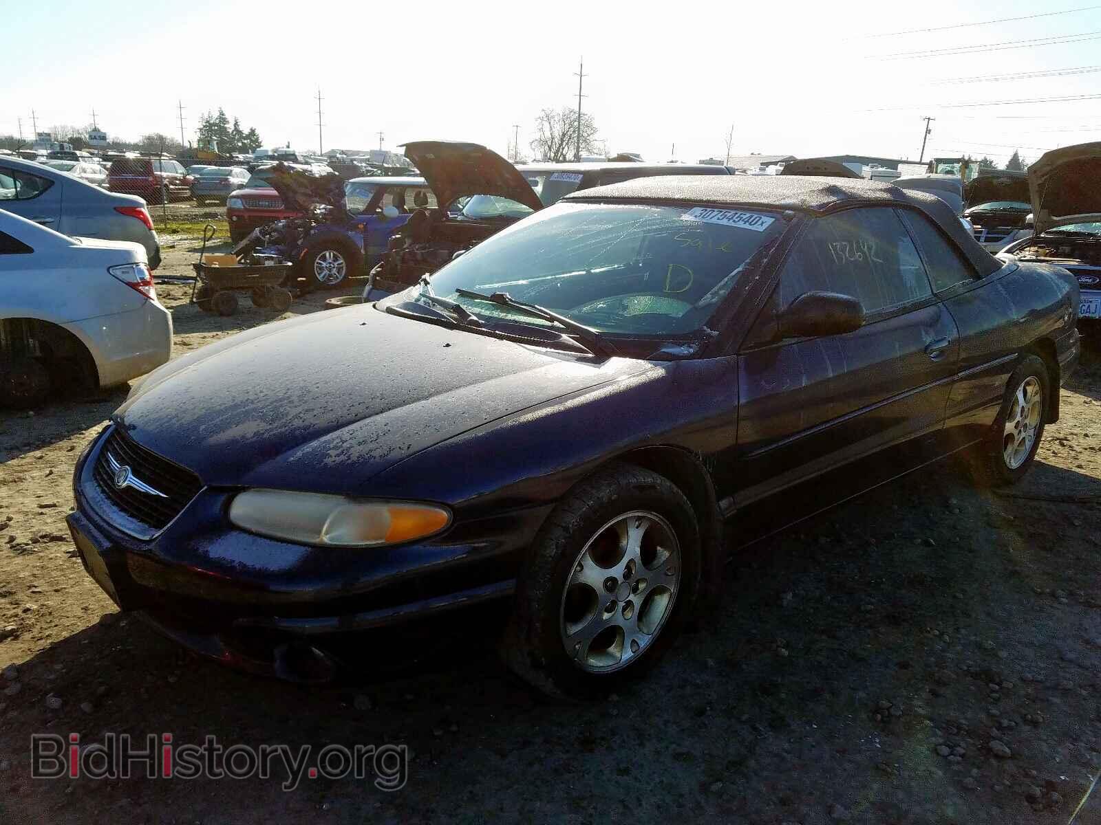2000 CHRYSLER SEBRING - VIN: 3C3EL55H8YT240439 - Фото 2
