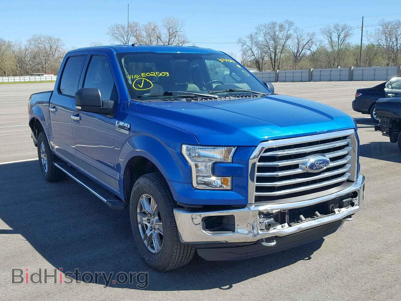 Фотография 1FTEW1EP9GKE02503 - FORD F150 SUPER 2016