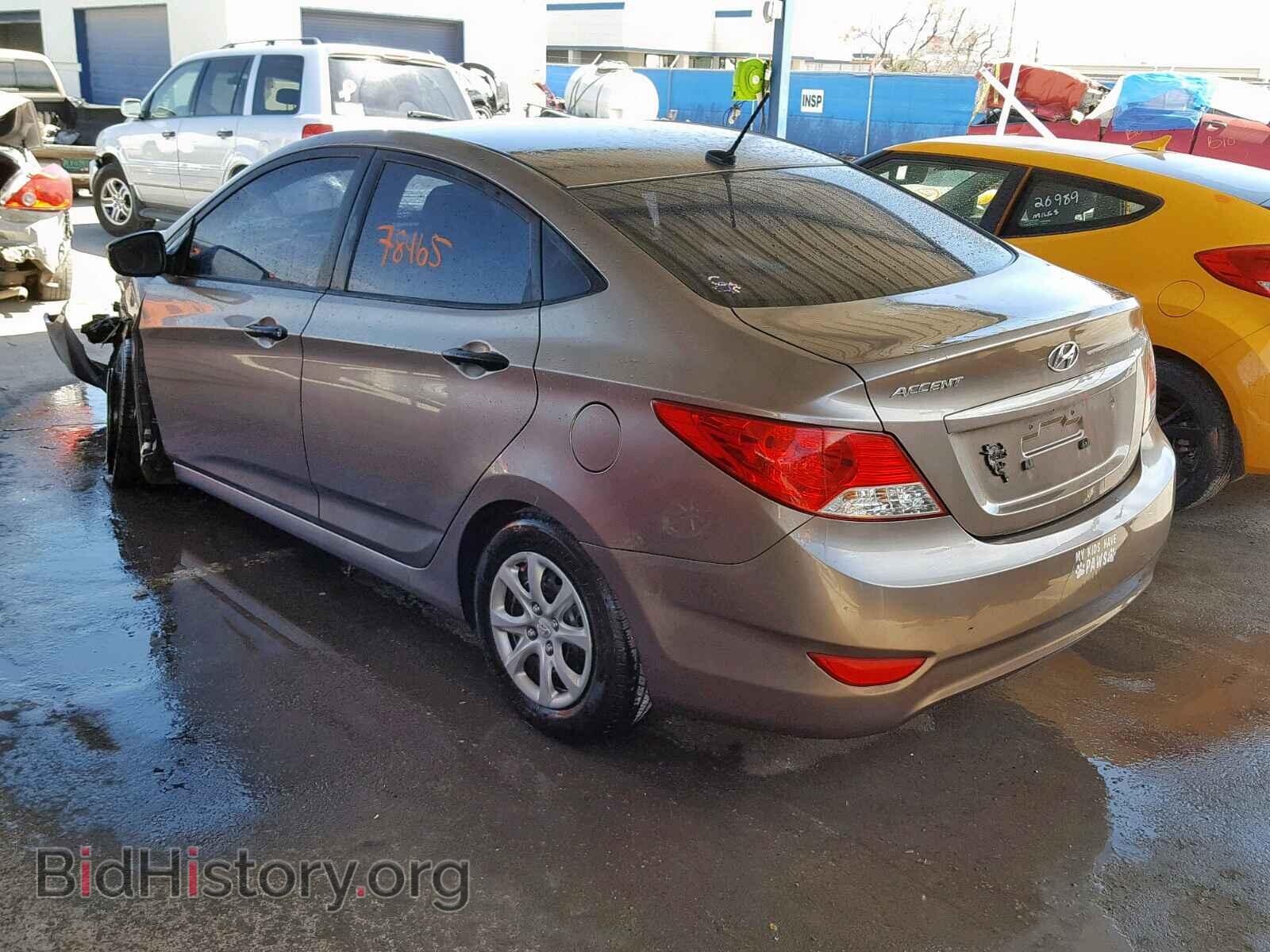 2012 HYUNDAI ACCENT - VIN: KMHCT4AE7CU095820 - Фото 3