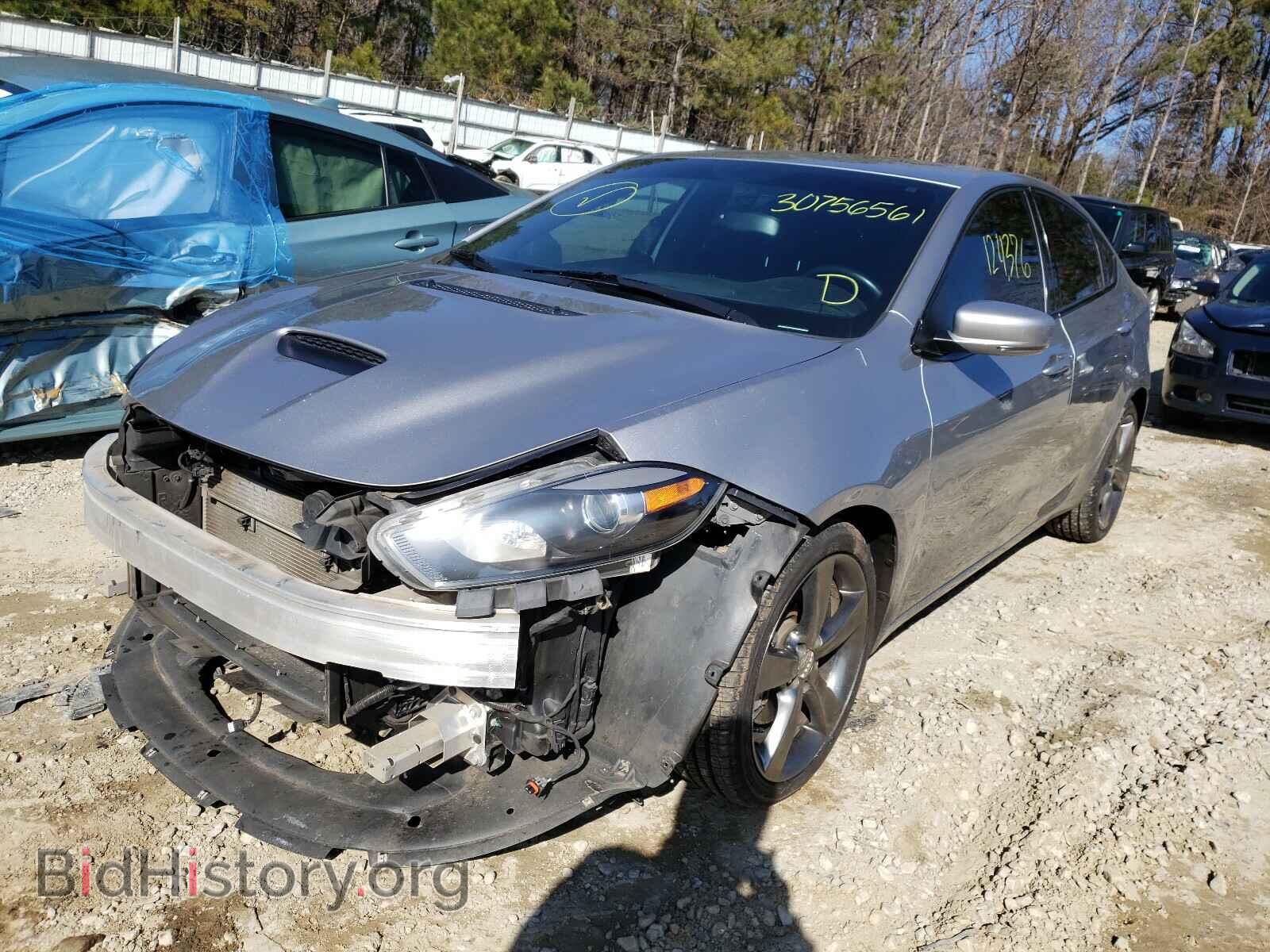 2016 DODGE DART - VIN: 1C3CDFEB5GD585227 - Фото 2