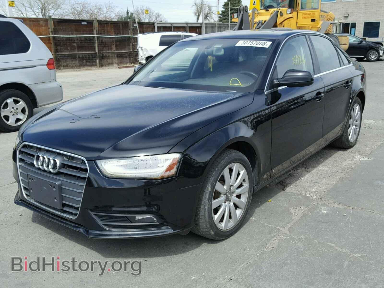 2013 AUDI A4 - VIN: WAUBFAFL1DN040463 - Фото 2