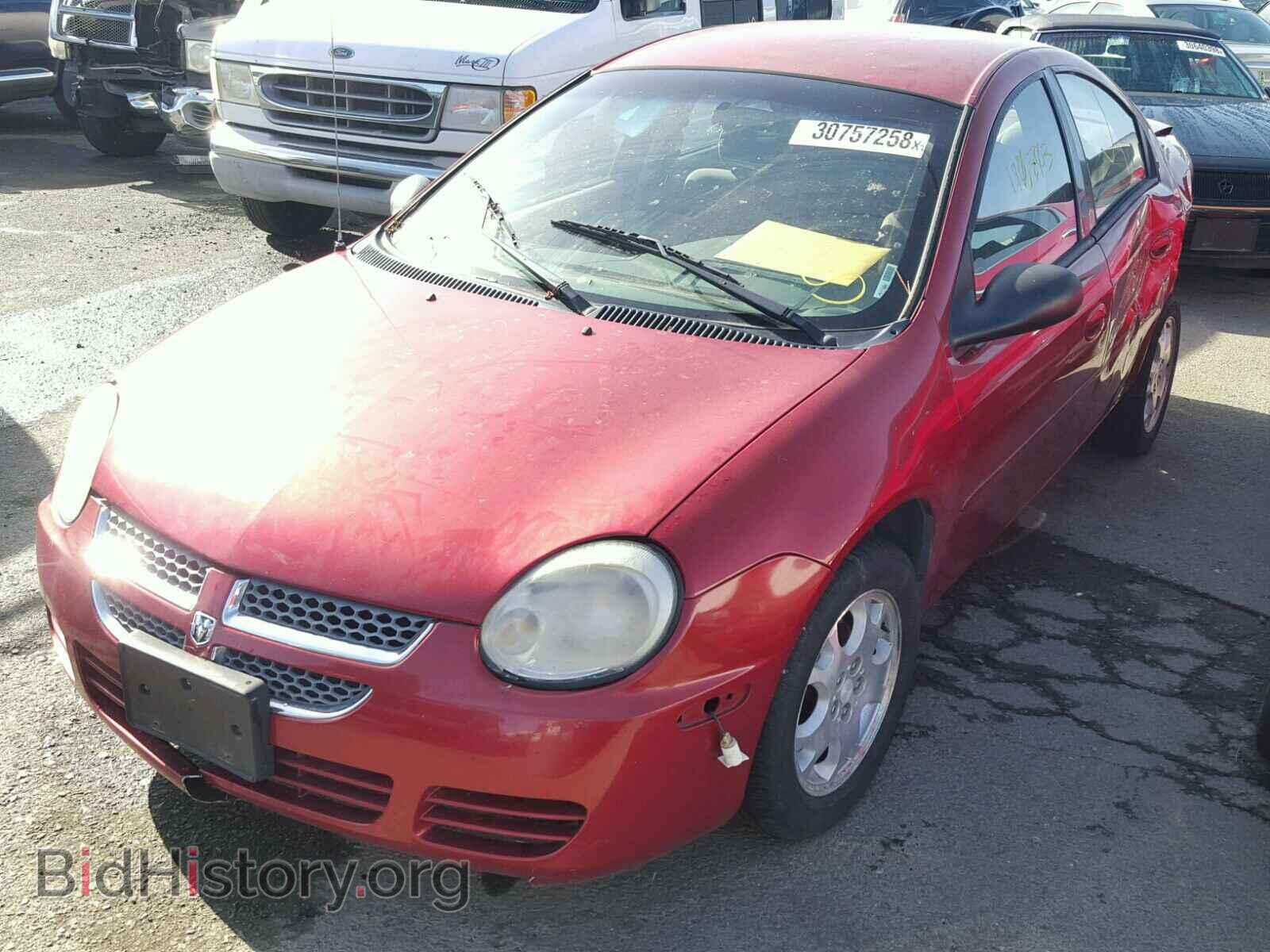 2005 DODGE NEON - VIN: 1B3ES56C75D189469 - Фото 2
