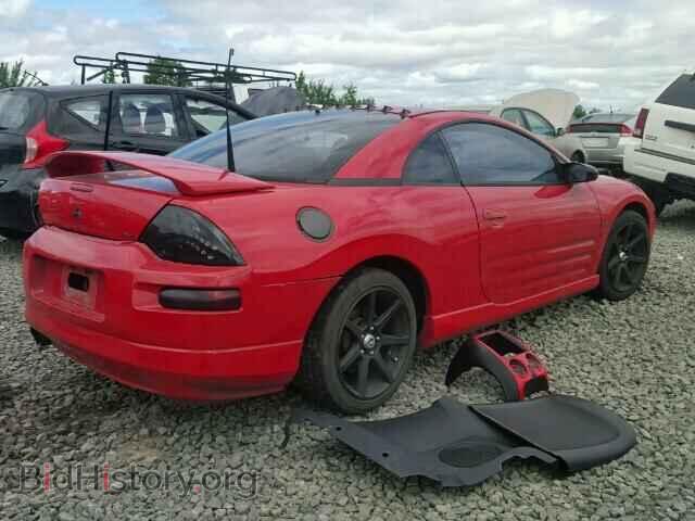 2001 MITSUBISHI ECLIPSE - VIN: 4A3AC54H41E031424 - Фото 4