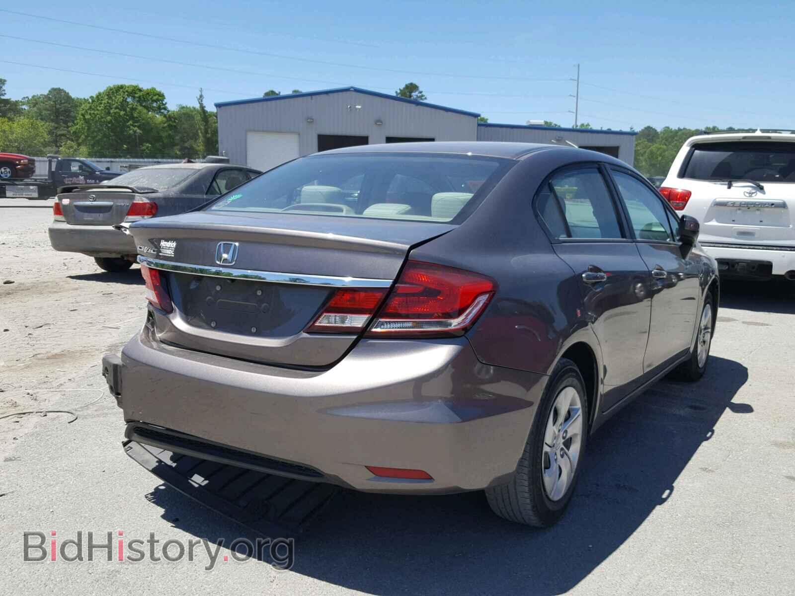 2014 HONDA CIVIC - VIN: 19XFB2F52EE058449 - Фото 4