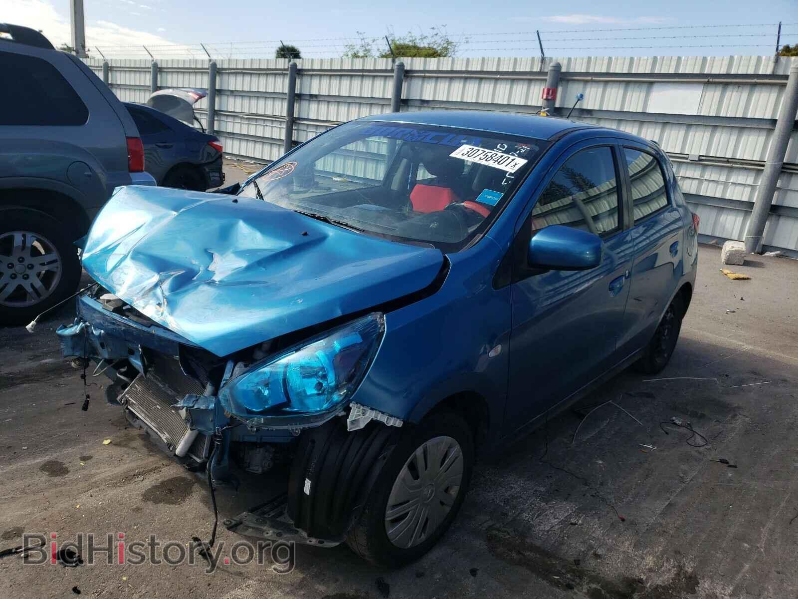 2019 MITSUBISHI MIRAGE - VIN: ML32A3HJ7KH003604 - Фото 2