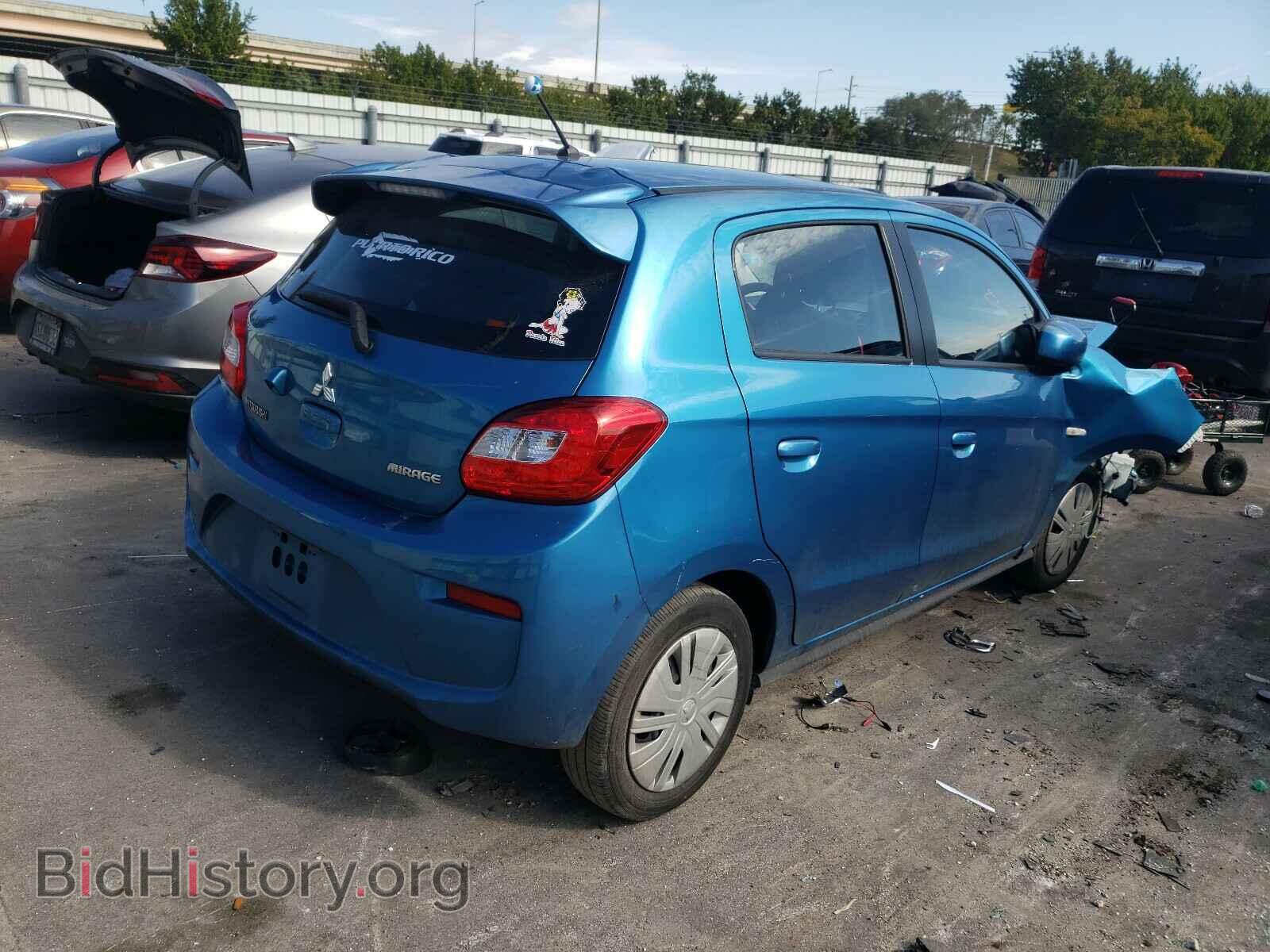 2019 MITSUBISHI MIRAGE - VIN: ML32A3HJ7KH003604 - Фото 4