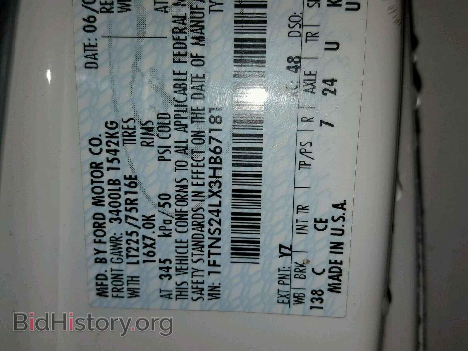 2003 FORD ECONOLINE - VIN: 1FTNS24LX3HB67181 - Photo 10