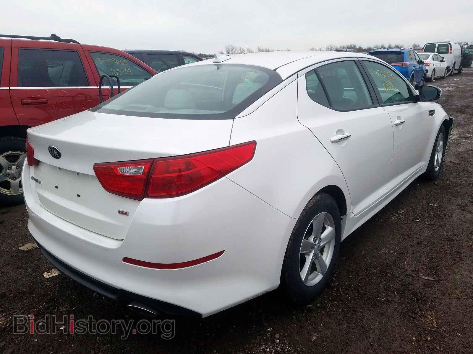 2015 KIA OPTIMA - VIN: KNAGM4A77F5626238 - Photo 4
