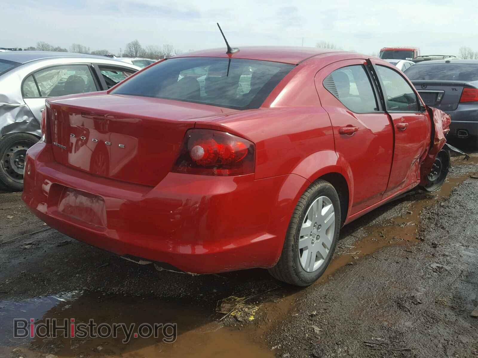 2014 DODGE AVENGER - VIN: 1C3CDZAB0EN126153 - Фото 4