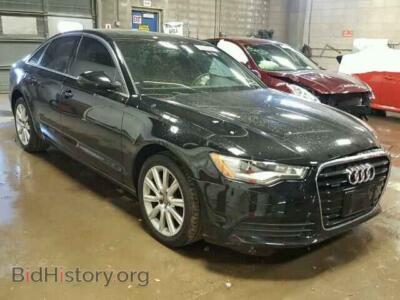 2013 Audi A6 A6 Premium, черный — VIN WAUGFAFC3DN149657, Copart