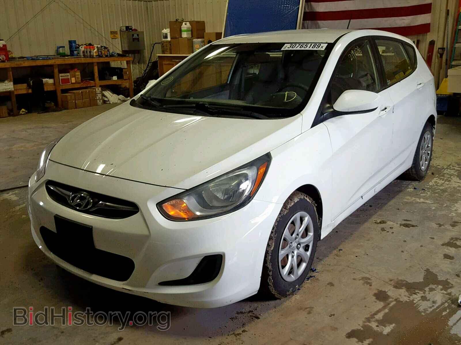 2012 HYUNDAI ACCENT - VIN: KMHCT5AE3CU001504 - Фото 2