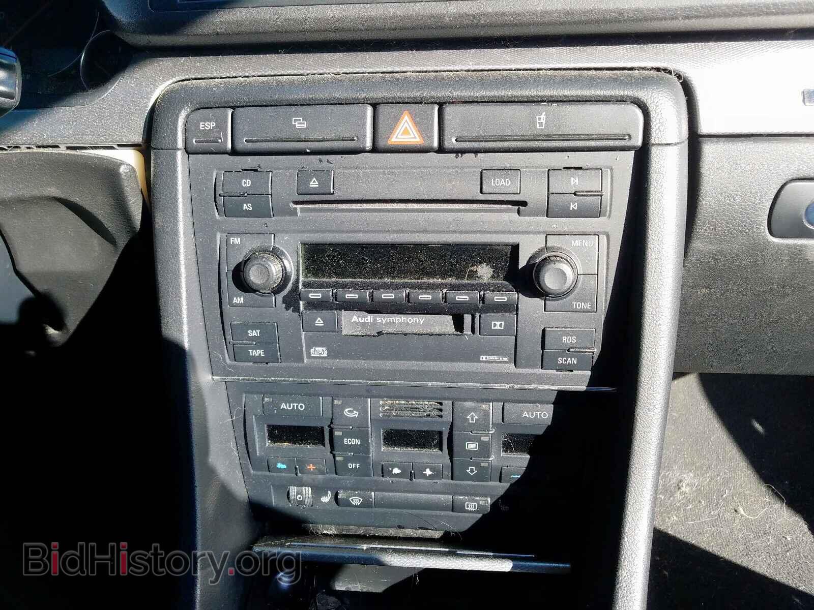 2005 AUDI A4 - VIN: WAULC68E25A014150 - Фото 9