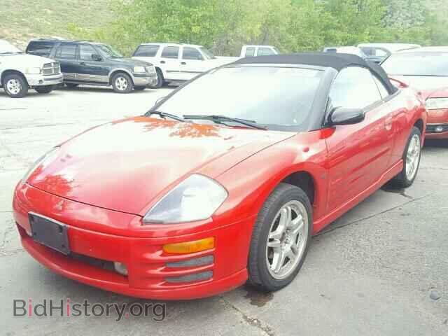 2001 MITSUBISHI ECLIPSE - VIN: 4A3AE85H61E026042 - Фото 2