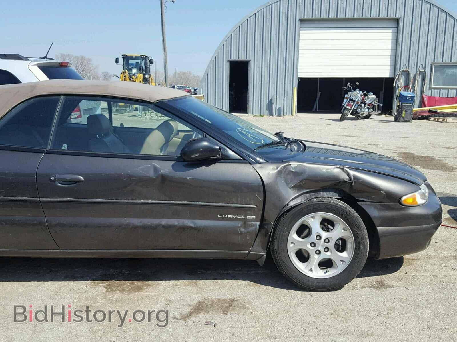 2000 CHRYSLER SEBRING - VIN: 3C3EL55H3YT305147 - Фото 9