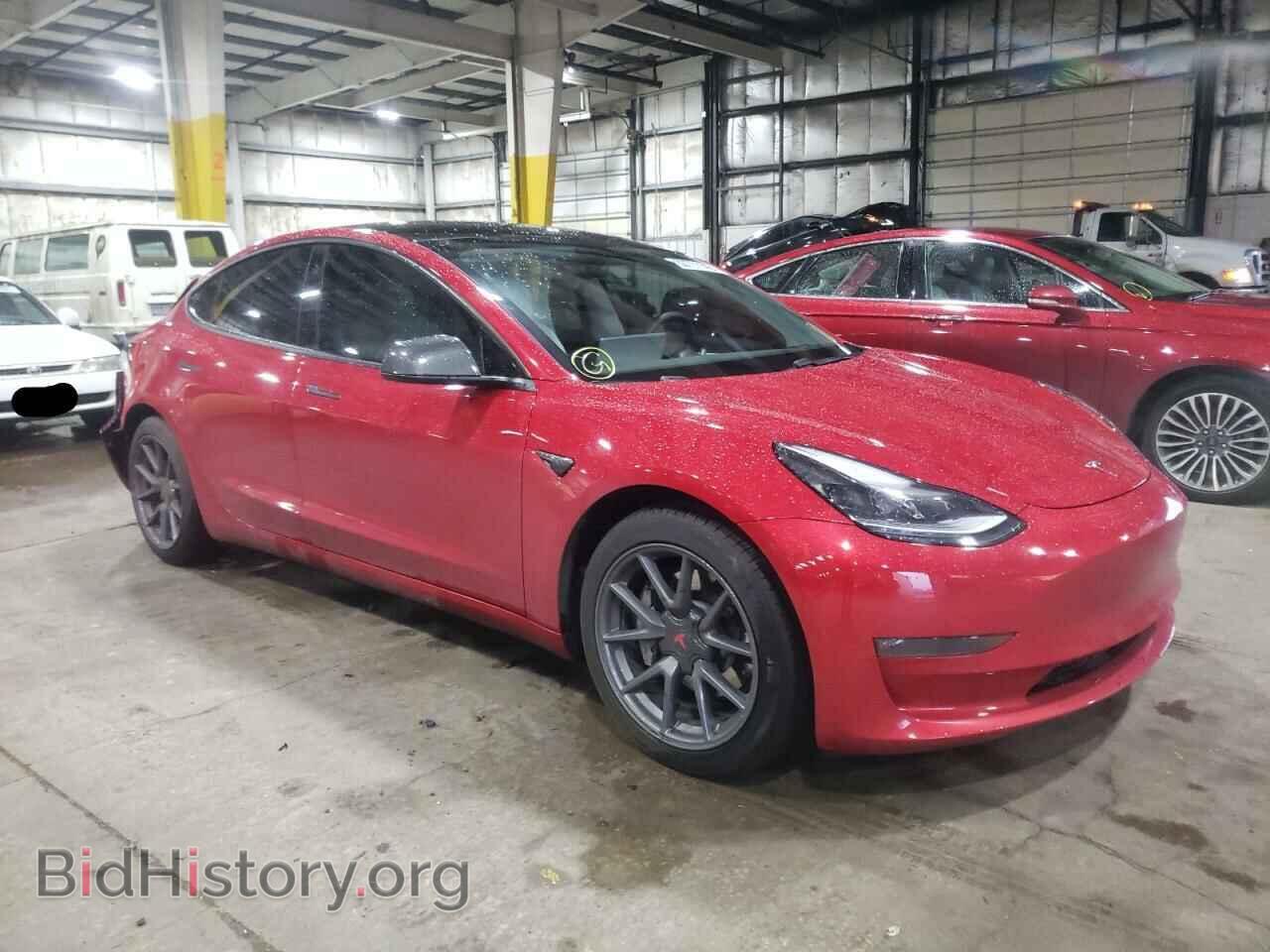 Photo 5YJ3E1EB1MF981297 - TESLA MODEL 3 2021