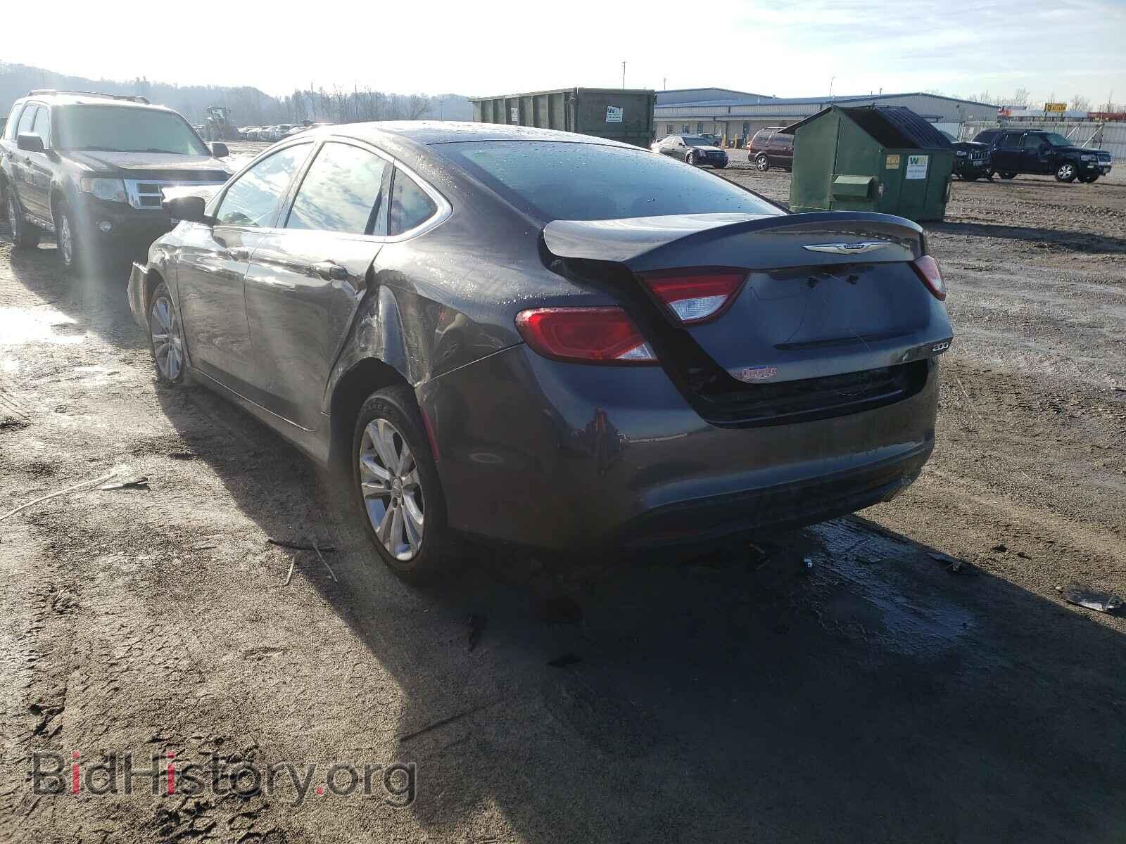 2017 CHRYSLER 200 - VIN: 1C3CCCFB2HN502851 - Фото 3