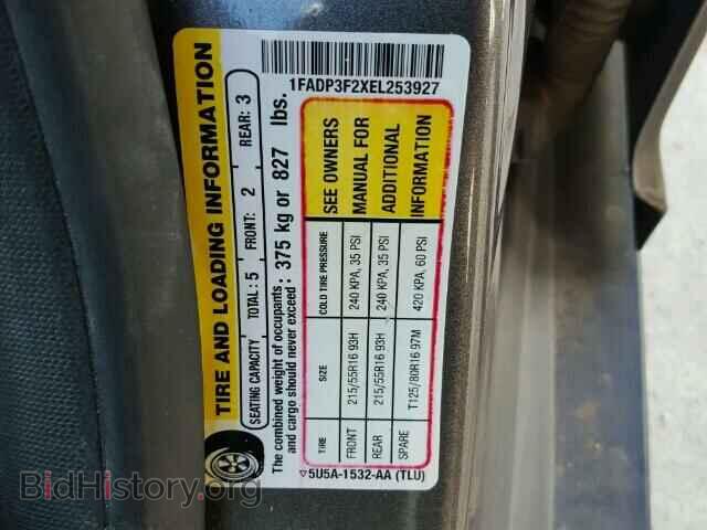 2014 FORD FOCUS - VIN: 1FADP3F2XEL253927 - Photo 10