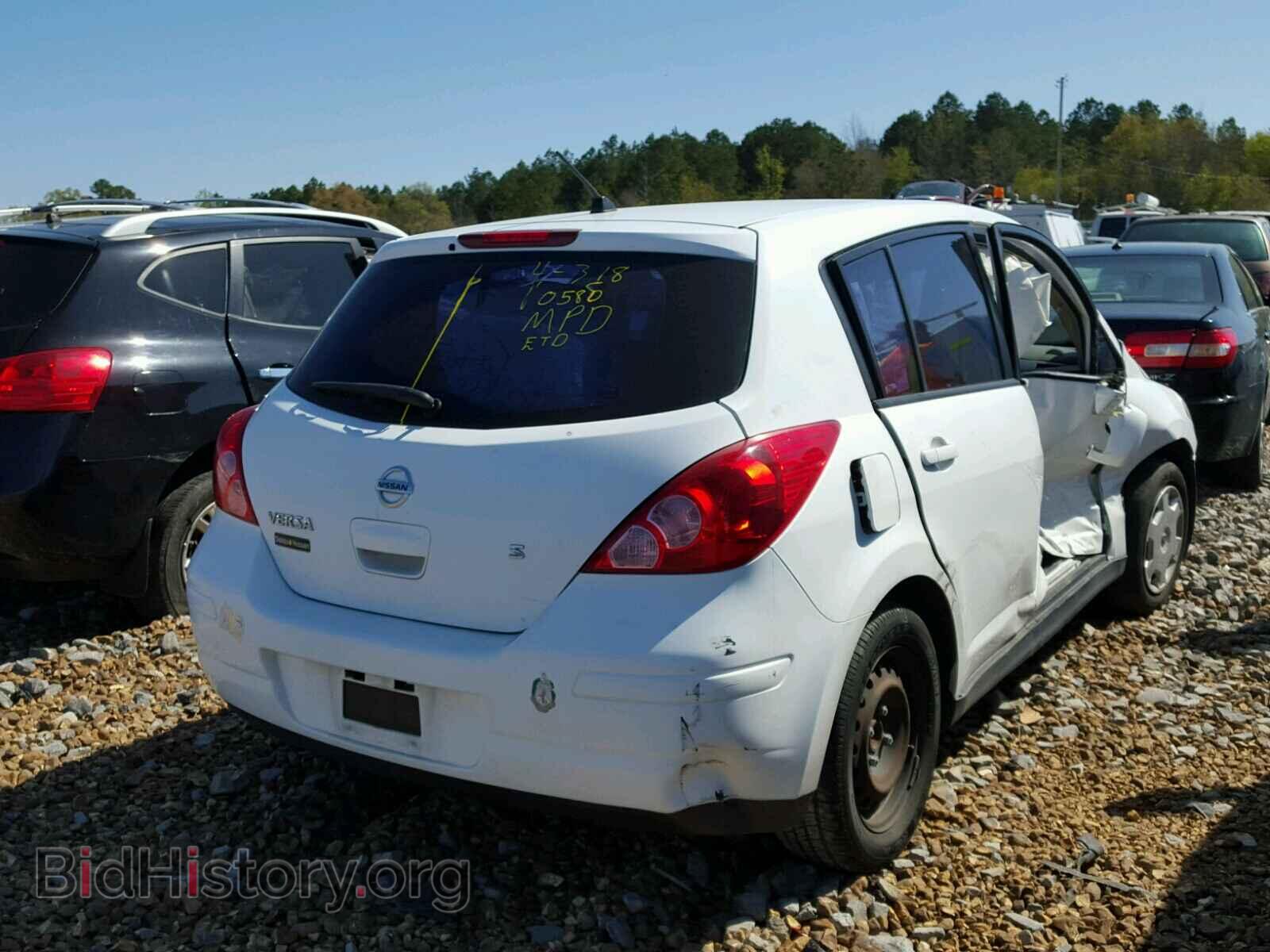 2007 NISSAN VERSA - VIN: 3N1BC13E67L404885 - Фото 4