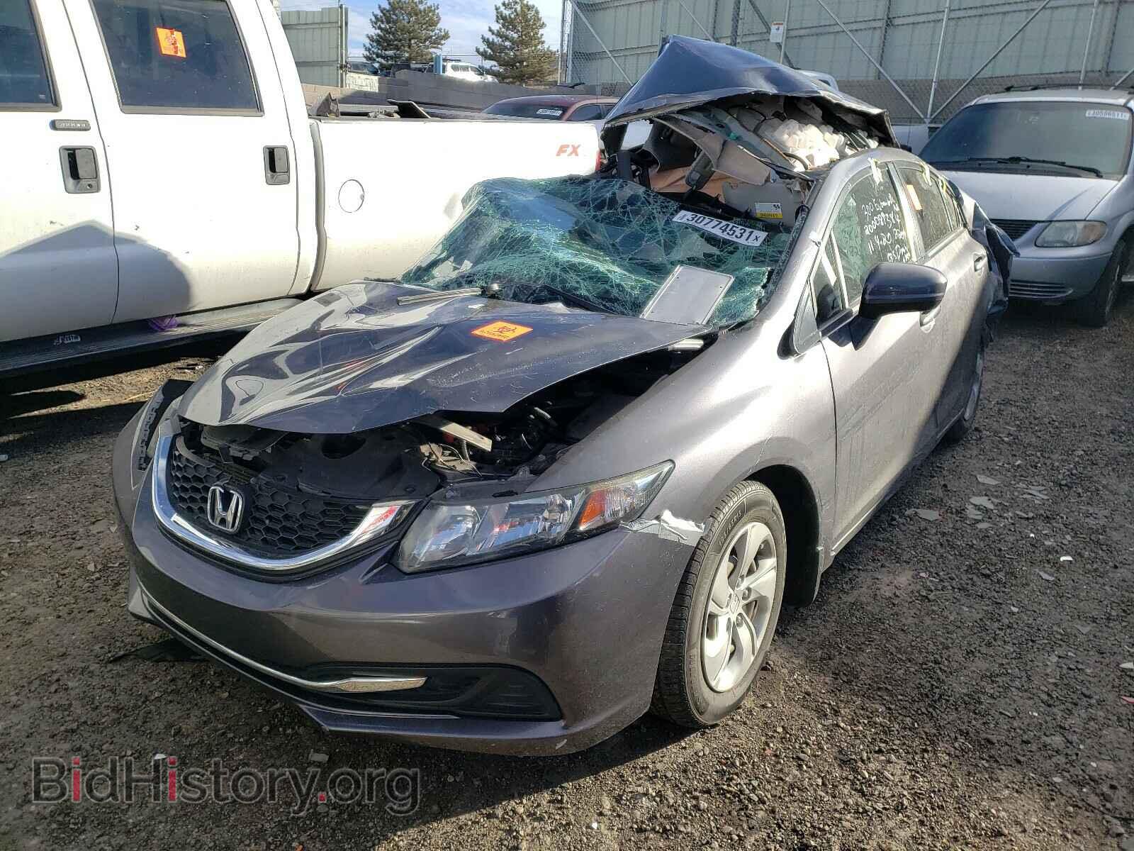 2015 HONDA CIVIC - VIN: 19XFB2F52FE012086 - Фото 2