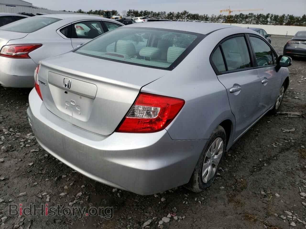 2012 HONDA CIVIC - VIN: 2HGFB2F55CH577689 - Фото 4