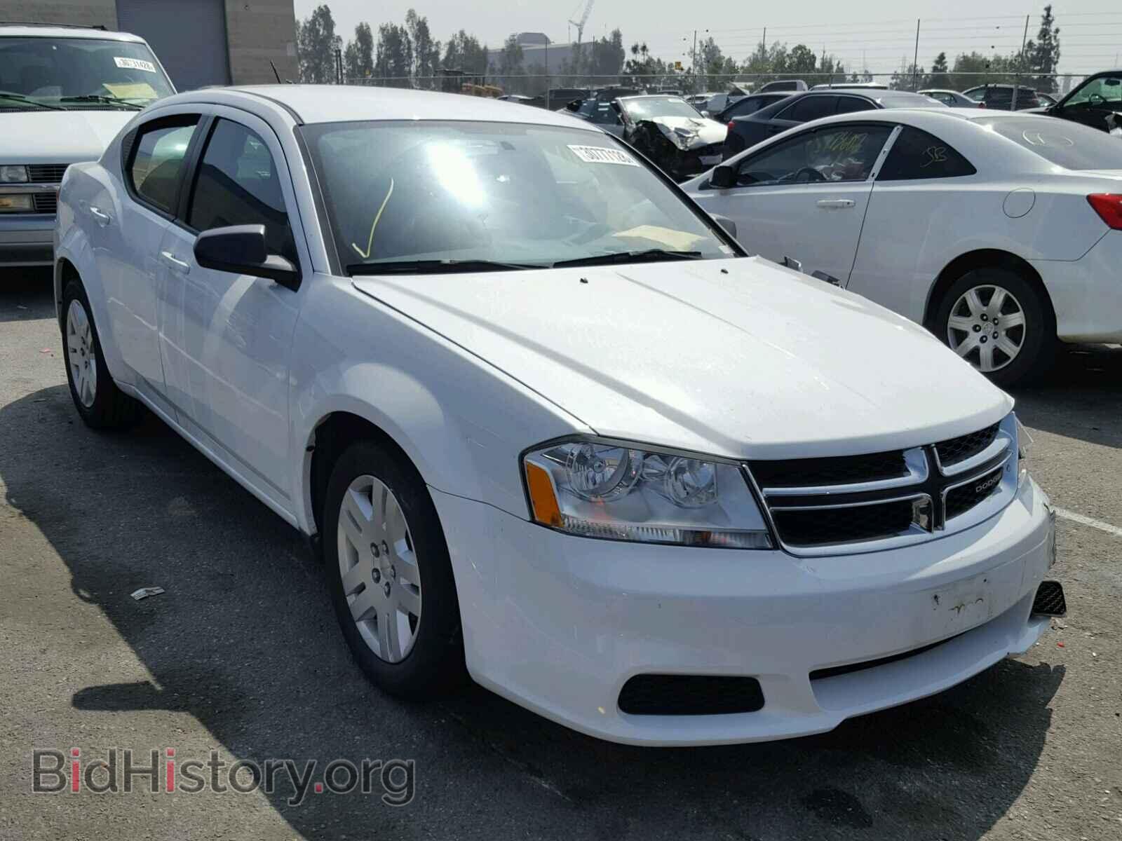 Photo 1C3CDZAB8DN548220 - DODGE AVENGER 2013