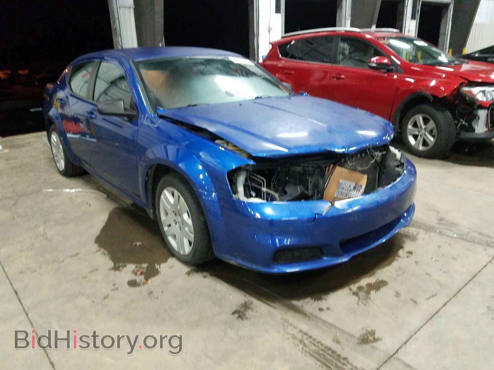 Фотография 1C3CDZAB6DN730787 - DODGE AVENGER 2013