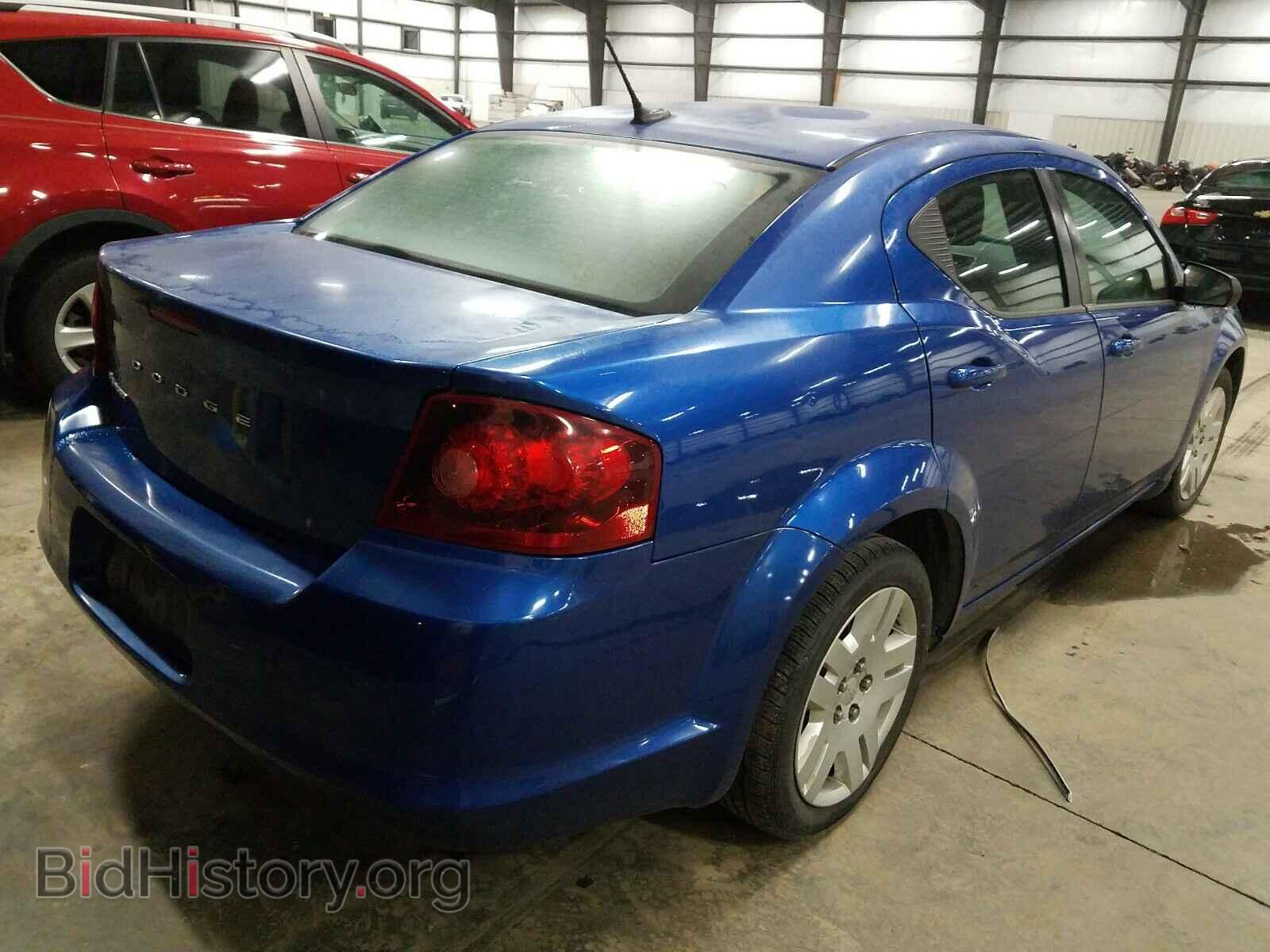 2013 DODGE AVENGER - VIN: 1C3CDZAB6DN730787 - Фото 4