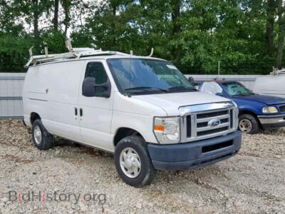 2014 Ford ECONOLINE, белый — VIN 1FTNE2EL0EDA46708, Copart